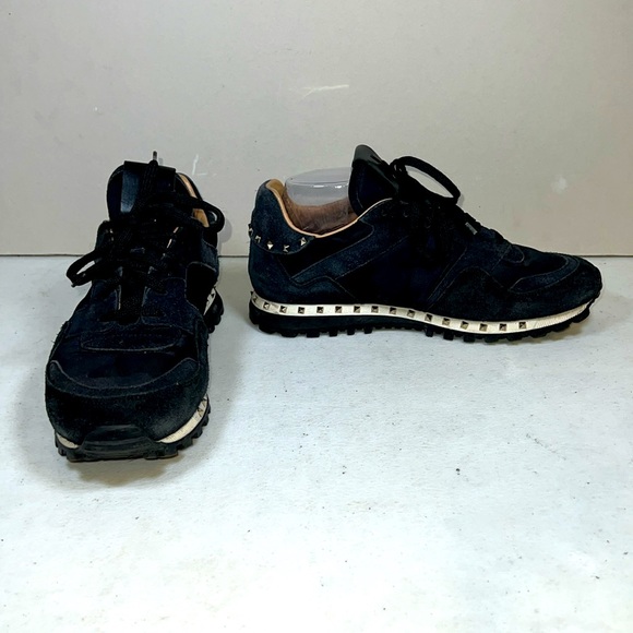 VALENTINO GARAVANI SNEAKERS IN BLACK - Picture 4 of 14